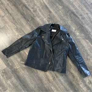 Faux Leather Jacket